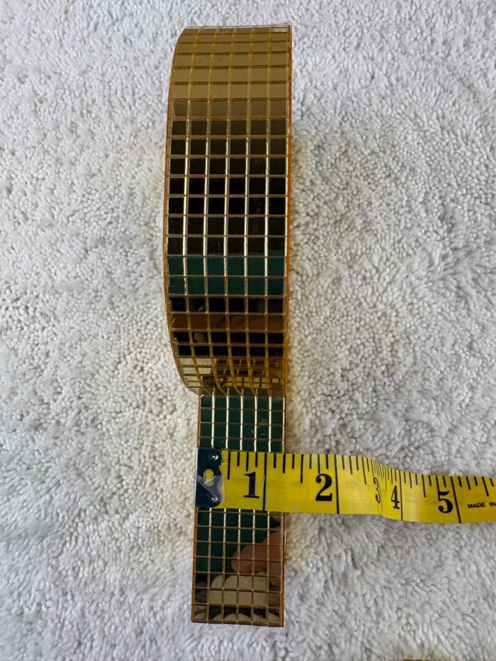 Ashland Decorative Gold Disco Monogram Letter “P” to be Used for Decor - Picture 7 of 7